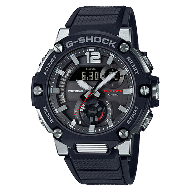 CASIO カシオ G-SHOCK ジーショック GST-B300-1AJF G-STEEL カーボンベゼル ソーラー