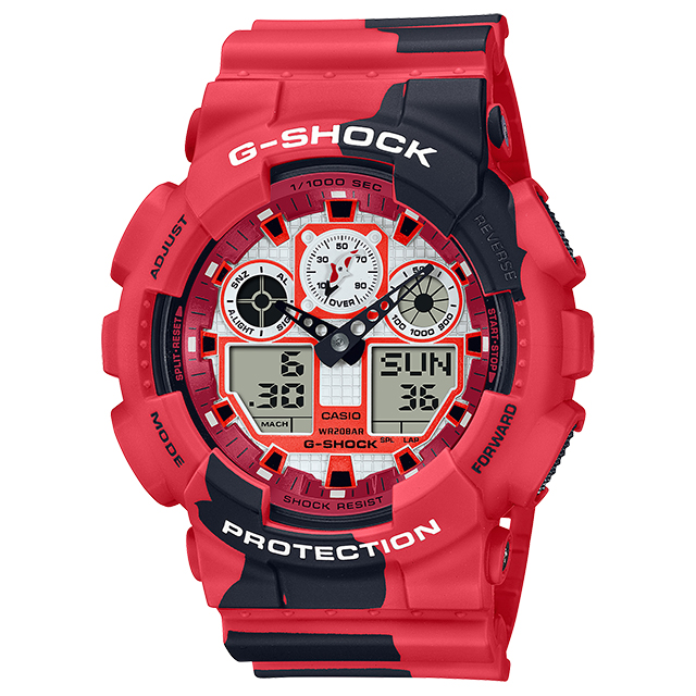 CASIO カシオ G-SHOCK ジーショック GA-100JK-4AJR 錦鯉 レッド 限定