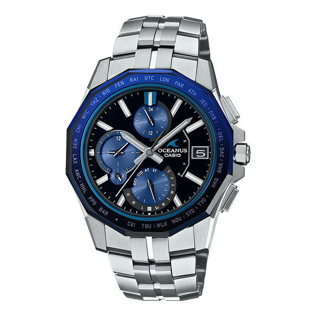 CASIO カシオ OCEANUS オシアナス OCW-S6000-1AJF Manta マンタ モバイルリンク ソーラー電波