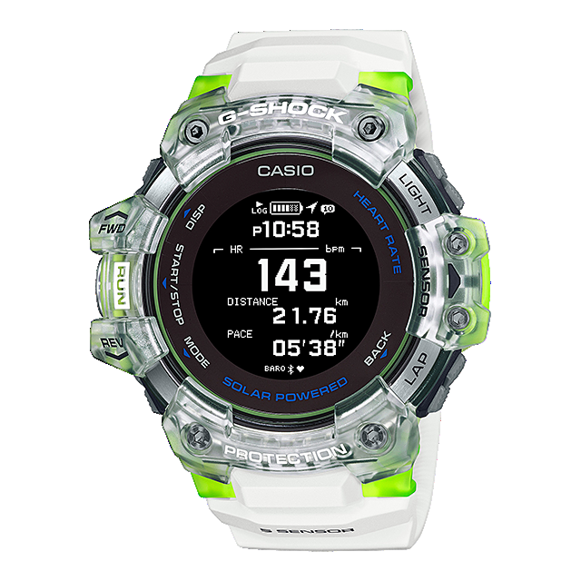 CASIO カシオ G-SHOCK ジーショック G-SQUAD ジースクワッド GBD-H1000-7A9JR ビビッドホワイト モバイルリンク ソーラー 限定