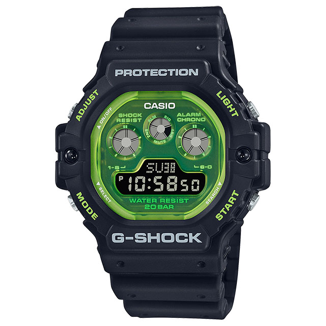 CASIO カシオ G-SHOCK ジーショック DW-5900TS-1JF 5900シリーズ グリーン