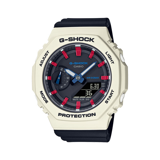 CASIO カシオ G-SHOCK ジーショック GMA-S2100WT-7A2JF カーボンコアガードS トリコロール ブラック×ホワイト