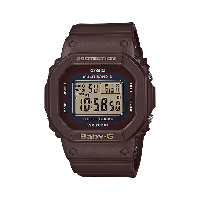 CASIO カシオ Baby-G ベビージー BGD-5000UET-5JF マットブラウン ソーラー電波