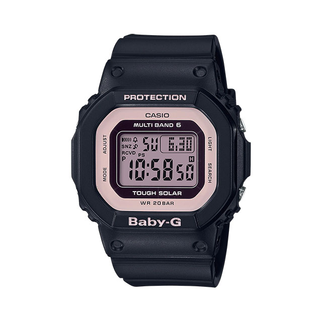 CASIO カシオ Baby-G ベビージー BGD-5000U-1BJF ブラック×ピンク ソーラー電波