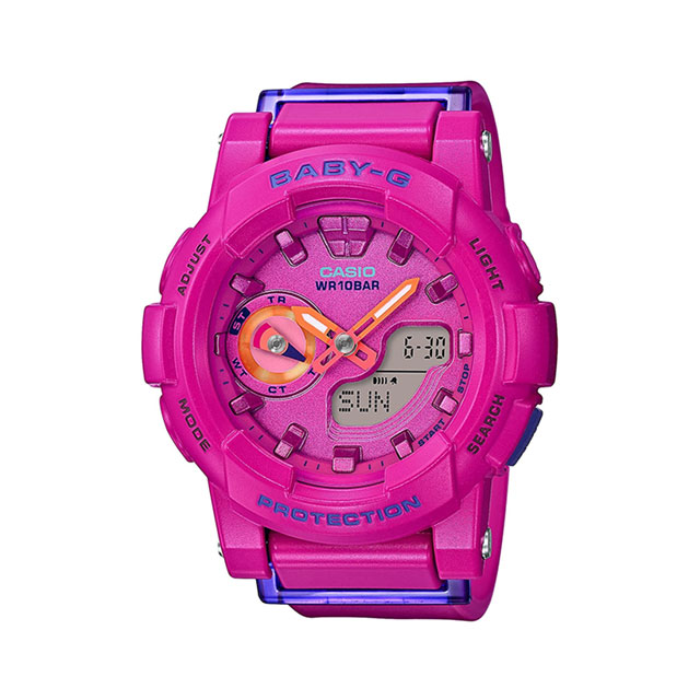 CASIO カシオ Baby-G ベビージー BGA-185FS-4AJF ～for running～ ビビッドカラー ピンク