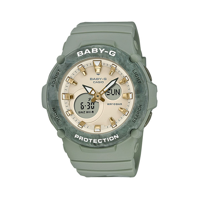 CASIO カシオ Baby-G ベビージー BGA-275M-3AJF アースカラー フォレストグリーン