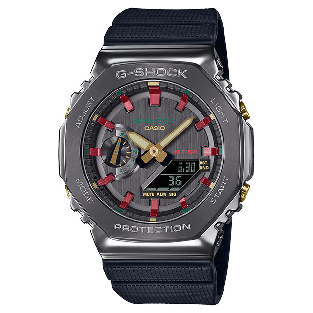 CASIO カシオ G-SHOCK ジーショック GM-2100CH-1AJF メタルベゼル プレシャス・ハート・セレクション クリスマスカラー