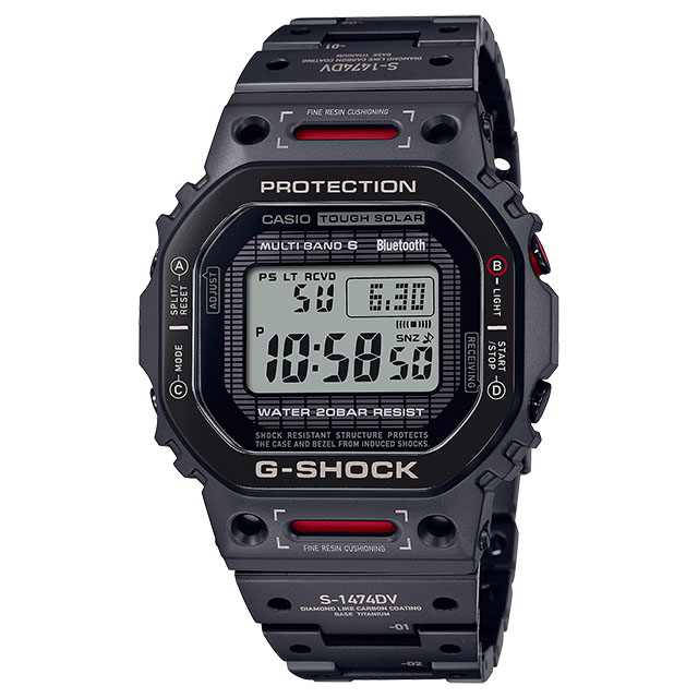 CASIO カシオ G-SHOCK ジーショック GMW-B5000TVA-1JR フルメタル モバイルリンク ソーラー電波 限定