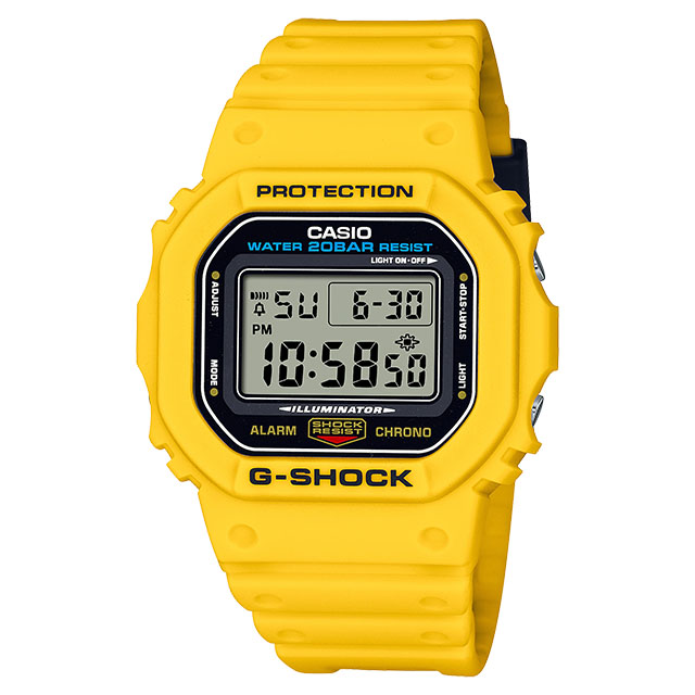 CASIO カシオ G-SHOCK ジーショック DWE-5600R-9JR DIGITAL イエロー 限定