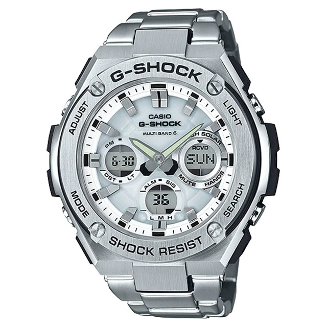 CASIO カシオ G-SHOCK ジーショック G-STEEL GST-W110D-7AJF ソーラー電波