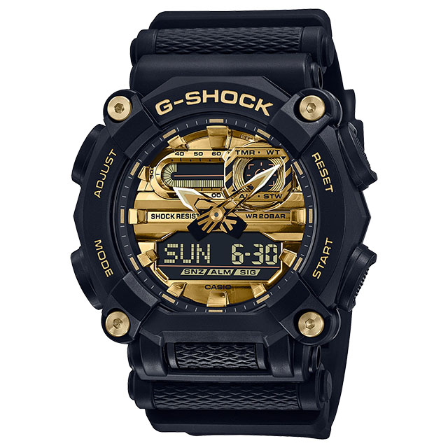 CASIO カシオ G-SHOCK ジーショック GA-900AG-1AJF ブラック×ゴールド