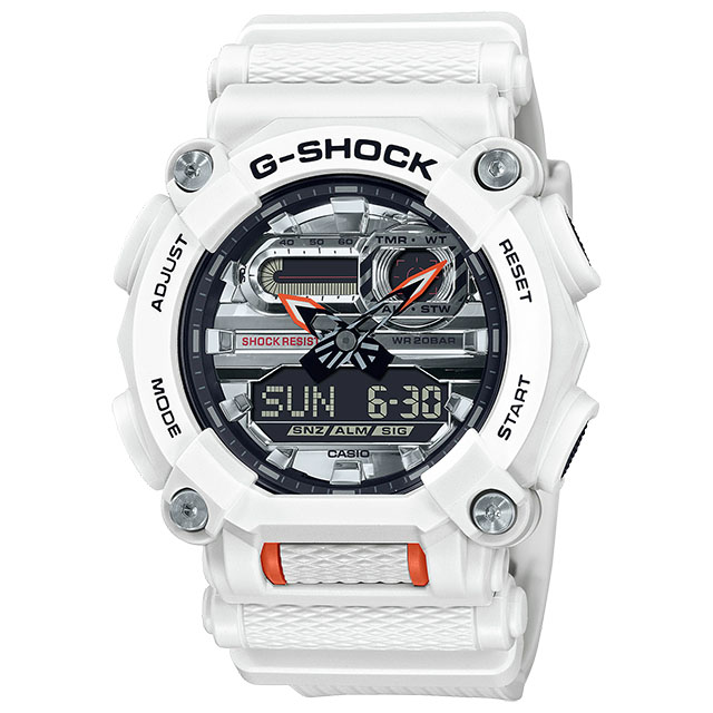 CASIO カシオ G-SHOCK ジーショック GA-900AS-7AJF ホワイト×シルバー