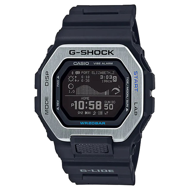 CASIO カシオ G-SHOCK ジーショック G-LIDE GBX-100-1JF タイドグラフ モバイルリンク ブラック