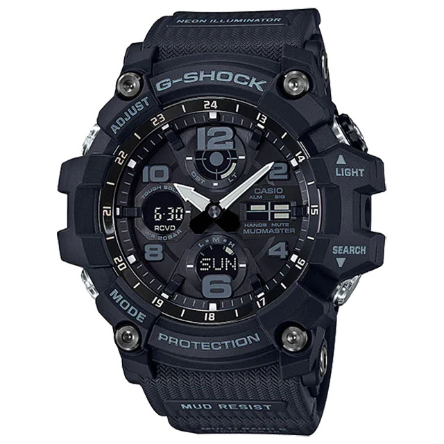 CASIO カシオ G-SHOCK ジーショック マッドマスター GWG-100-1AJF ブラック ソーラー電波