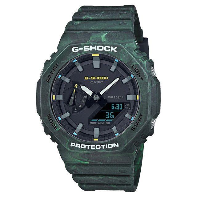 CASIO カシオ G-SHOCK ジーショック GA-2100FR-3AJF カーボンコアガード MYSTIC FORESTシリーズ グリーン