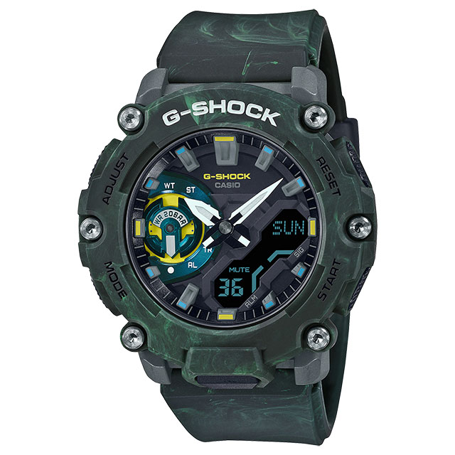 CASIO カシオ G-SHOCK ジーショック GA-2200MFR-3AJF MYSTIC FORESTシリーズ グリーン