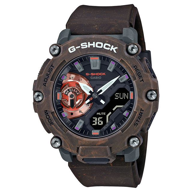 CASIO カシオ G-SHOCK ジーショック GA-2200MFR-5AJF MYSTIC FORESTシリーズ ブラウン