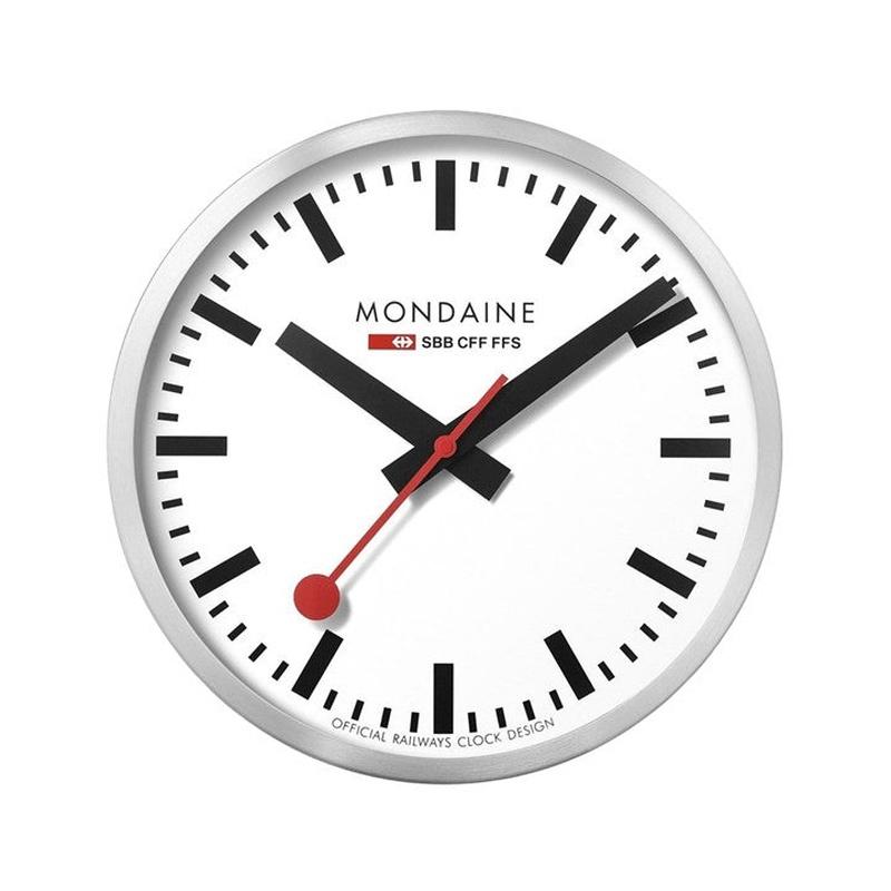 【特価】MONDAINE モンディーン 掛け時計 ウォール クロック A990.CLOCK.16SBB ホワイト