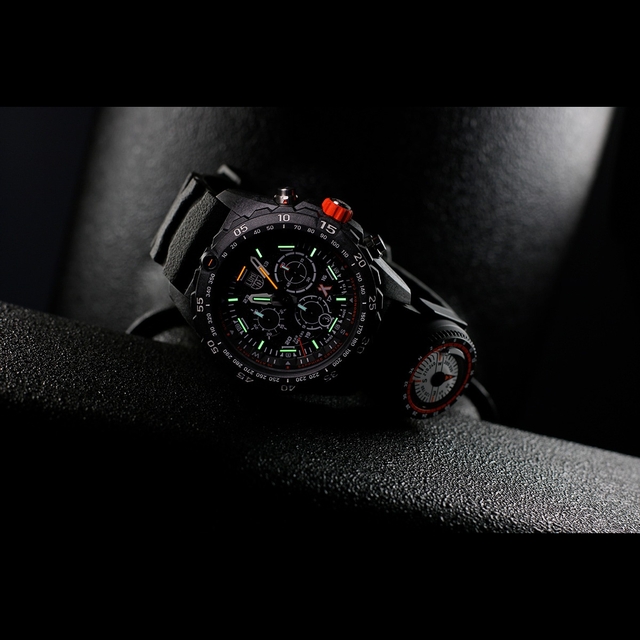 ルミノックス LUMINOX 腕時計 メンズ 3749 ベア グリルス サバイバル 3740 マスター シリーズ 49mm BEAR GRYLLS SURVIVAL 3740 MASTER SERIES 49mm クオーツ ブラックxオレンジ アナログ表示