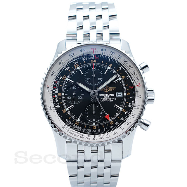 ブライトリング ナビタイマー ワールド A24322 (USED)