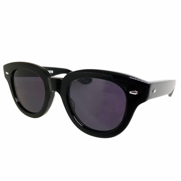 EFFECTOR エフェクター HOTEI×EFFECTOR COLLABORATION EYEWEAR “UNISON HT” Col.BKDGY 黒/ダークグレー サングラス セルフレーム ボストンタイプ