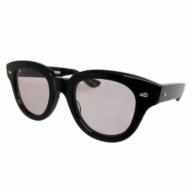 EFFECTOR エフェクター HOTEI×EFFECTOR COLLABORATION EYEWEAR “UNISON HT” Col.BKGY 黒/グレー サングラス セルフレーム ボストンタイプ