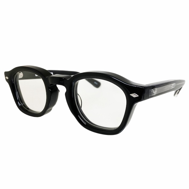 EFFECTOR エフェクター VOLTA/ボルタ Col. BKCL 黒クリア メガネ サングラス セルフレーム ラウンドスクエアタイプ