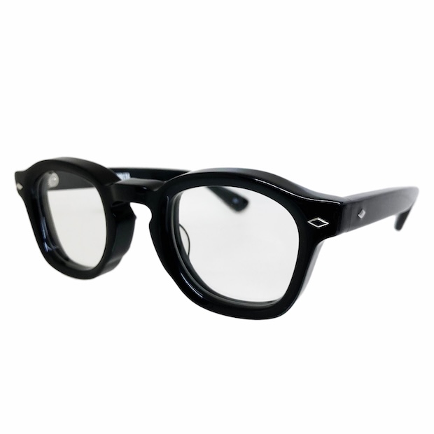 EFFECTOR エフェクター VOLTA/ボルタ Col. BK 黒 メガネ サングラス セルフレーム ラウンドスクエアタイプ