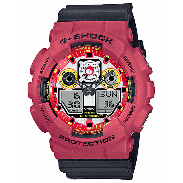 CASIO（カシオ）G-SHOCK（ジーショック） GA-100DA-4AJR DARUMAシリーズ