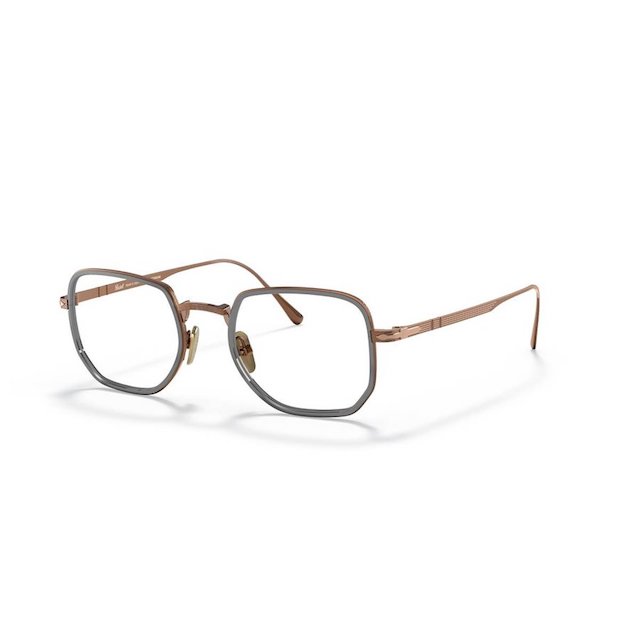 Persol ペルソール 5006VT Col.BROWN/GUNMETAL 日本製フレーム チタン 多角形 正規輸入品