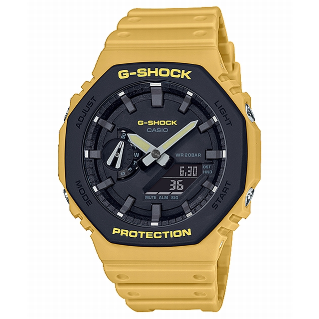 CASIO（カシオ）G-SHOCK（ジーショック）GA-2110SU-9AJF カーボンコアガード イエロー